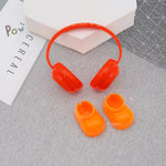 écouteurs pliables enfant modernes marron vert rouge jaune blanc noir rose violet mat opaques