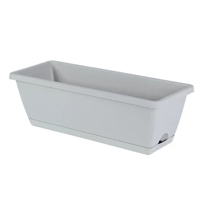 pots fleurs modernes fonctionnels couleurs vert orange gris beige bleu poignée métallique auto absorbants