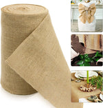 DIY décoration avec jute blanc