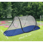filet anti moustiques noir orange vert bleu moderne anti insectes campingextérieur