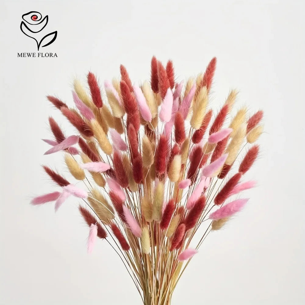 bouquet plumes rose beige marron clair naturel rustique décoration maison anniversaire mariage