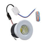 Spot LED 3W COB Blanc Noir Or Moderne Adhésif 37mm 31mm 30 35mm