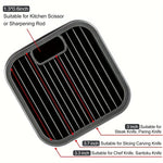 ensemble couteaux cuisine poignées bois naturel acier inoxydable respectueux environnement moderne fonctionnel couteau chef