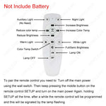 éclairage intelligent driver led 2.4g remote control app 120v 240v 12w 240w blanc moderne