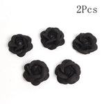 fleurs artificielles noires roses pivoines classiques intérieures décoration anniversaire baby shower événements