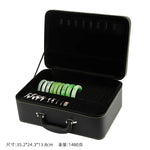 boîte bijoux simili cuir marron vintage poignée velours noir marron storage box trousse bijoux