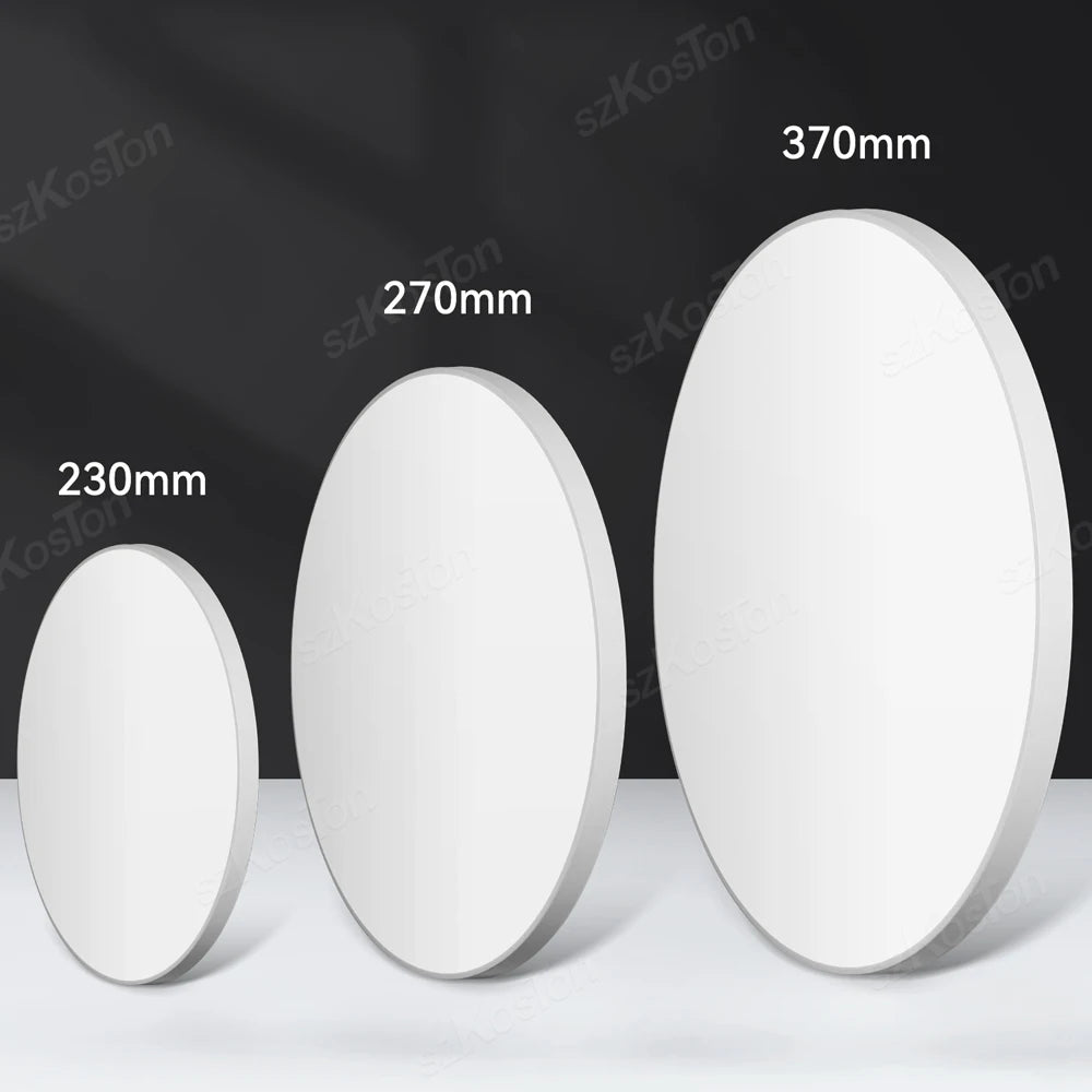 lampe led blanc moderne interrupteur télécommande 230mm 270mm 370mm