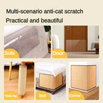 tapis anti rayures chat protection murale canapé planche gratter bambou durable jouet massage cat
