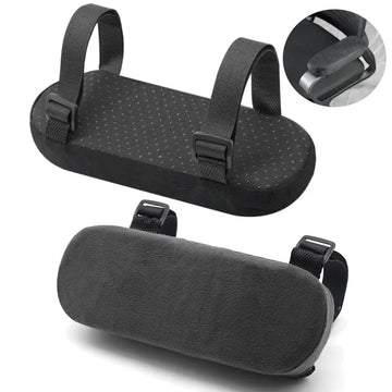 coussin soutien dos tissu noir mousse mémoire forme velcro confortable ergonomique gaming
