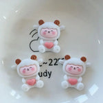 bijoux animaux rose bleu orange rouge marron clair blanc doux mignon coeurs patte oreille