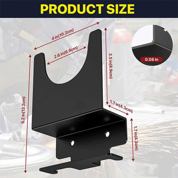 supports muraux outils électriques meuleuse angulaire vis chevilles bricolage maison industriels utilitaires