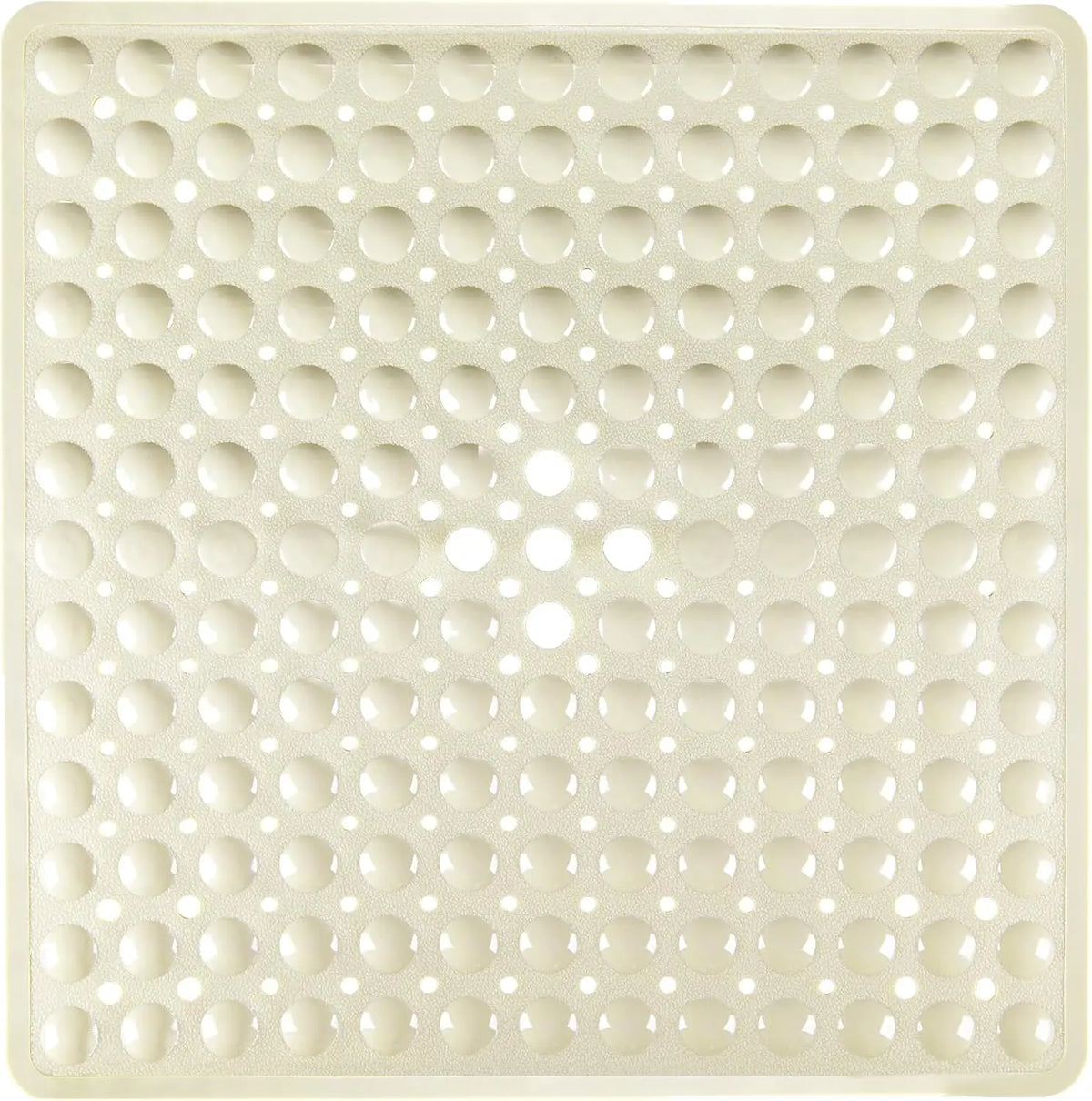 tapis bain moderne bleu clair perforé 53x53cm respectueux environnement salle bain