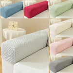 couvre accoudoirs canapé moderne doux polyester coton couleur gris rose bleu clair vert pastel