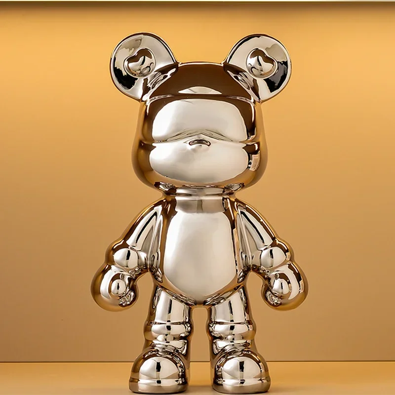figurine mickey mouse bleu moderne pop art décoration maison collection cadeau