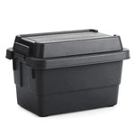 boîte rangement pratique beige vert olive pots conservation couvercle robuste plastique respectueux environnement