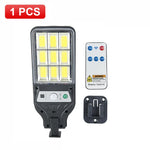 lampe solaire led motion sensor exterieure moderne noire ip65 abs