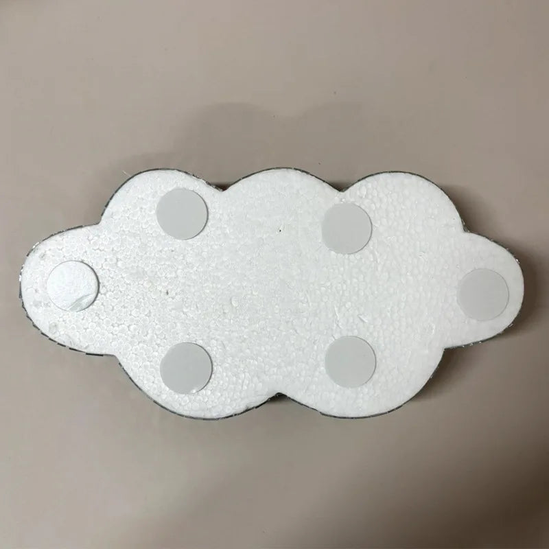 Décoration Murale Verre Nuage Réfléchissant Adhésif Style Boule Disco Intérieur Design Ornement Unique Gain