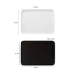 assiettes plats modernes blanc noir cuisine rangement fruits desserts petit déjeuner