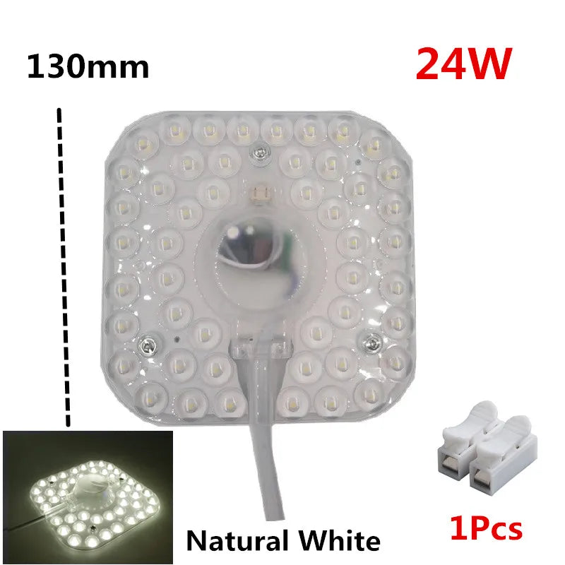 Module LED blanc 12W 18W 24W 36W naturel chaleureux moderne câble