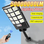 lumière solaire led moderne noire étanche jardin patio