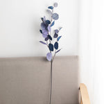 décoration intérieure branche artificielle feuilles rondes couleur automne naturelle minimaliste 87cm