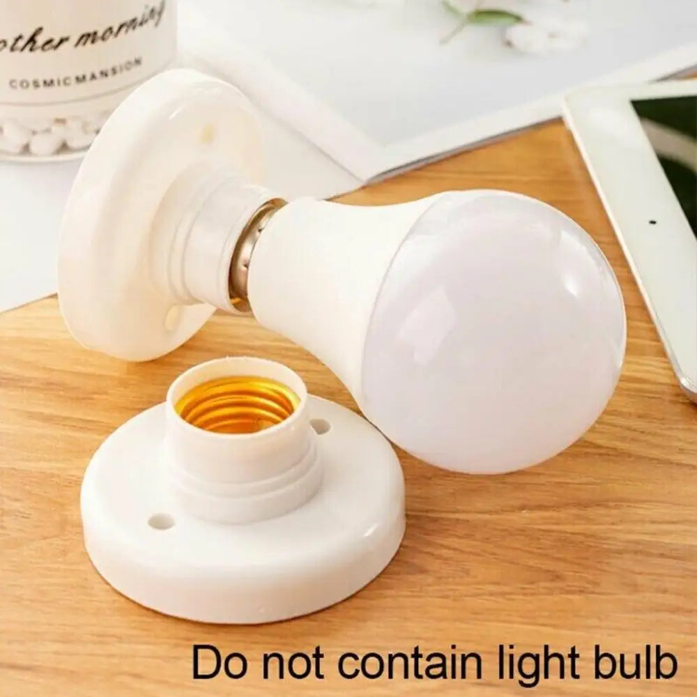 socquettes vis e27 ampoules blanc modernes base lampes doubles fixations plafonnier lumière or supports