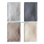 serviettes cuisine 100% coton gris beige bleu texture relief moderne crochets