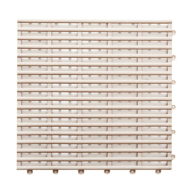 tapis bain modulable gris blanc vert clips antidérapants moderne respectueux environnement