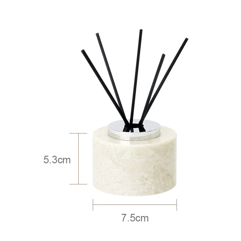 ensemble salle bain marbre blanc doré plateau distributeur savon accessoires