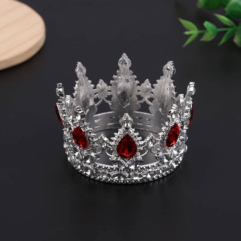 couronne or transparente strass diamants princière adhésif décoration gâteau anniversaire festive royal elegance festive