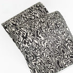 papier décoratif moderne ondulé gris marron rouge brun beige texturé