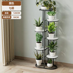 étagère métal multi niveaux plantes moderne extérieur intérieur or noir blanc
