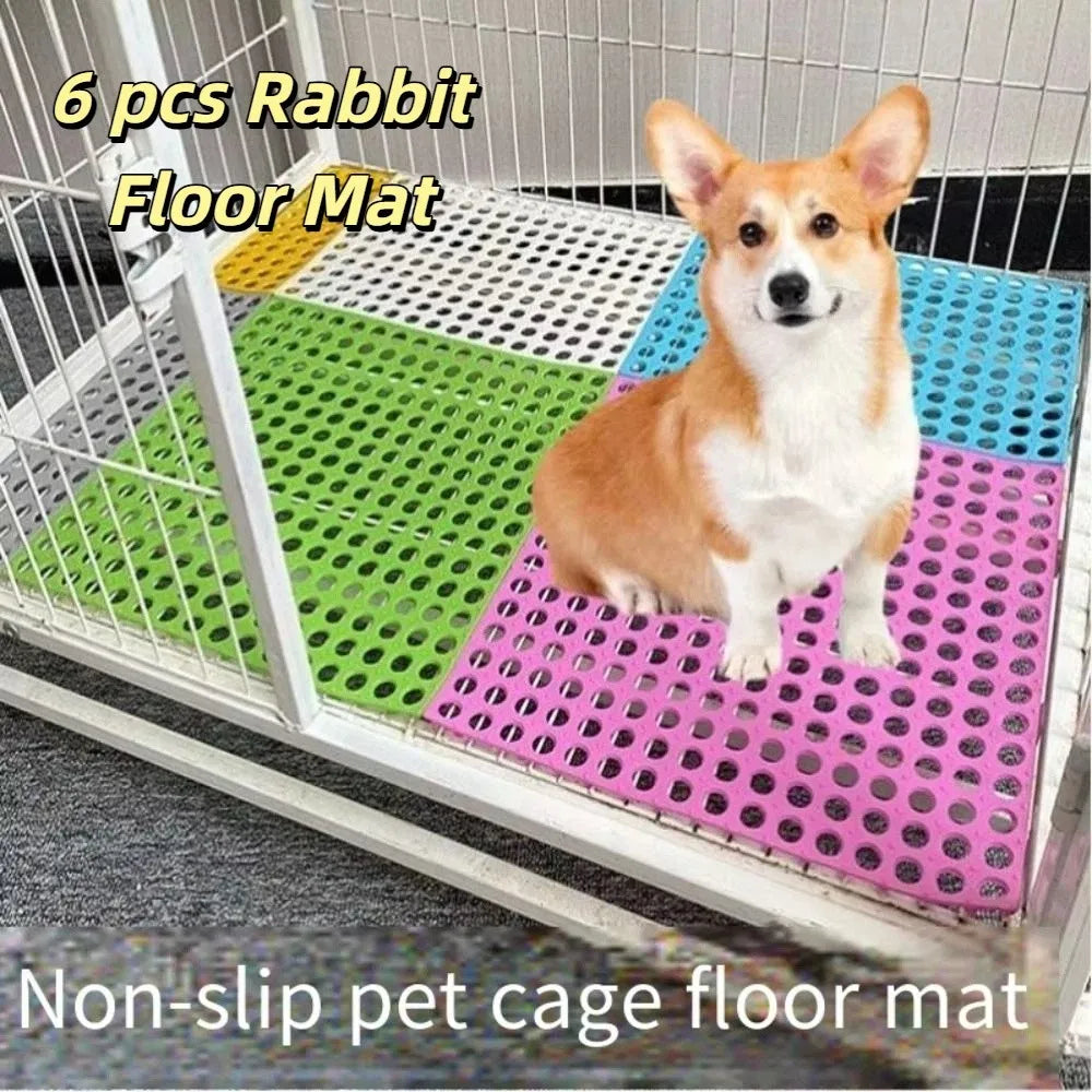 tapis sol perforé gris blanc vert rose jaune moderne animal compagnie découpe soi même