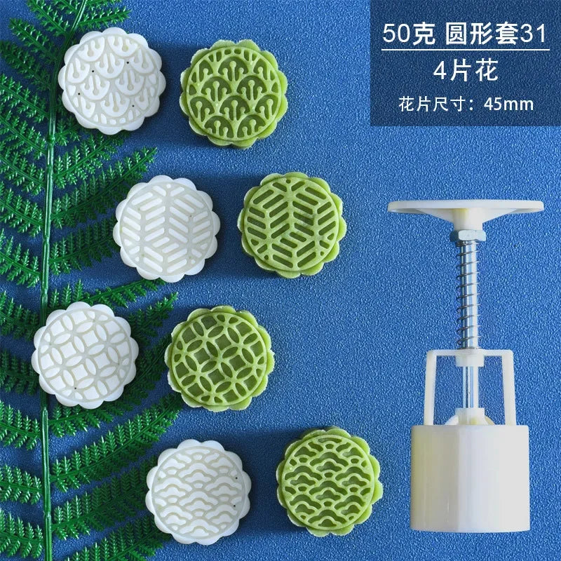 moule biscuits blanc moderne motifs floraux pièces respectueux environnement opaques