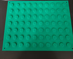 tapis magnétique silicone violet vert bleu moderne instruments médicaux