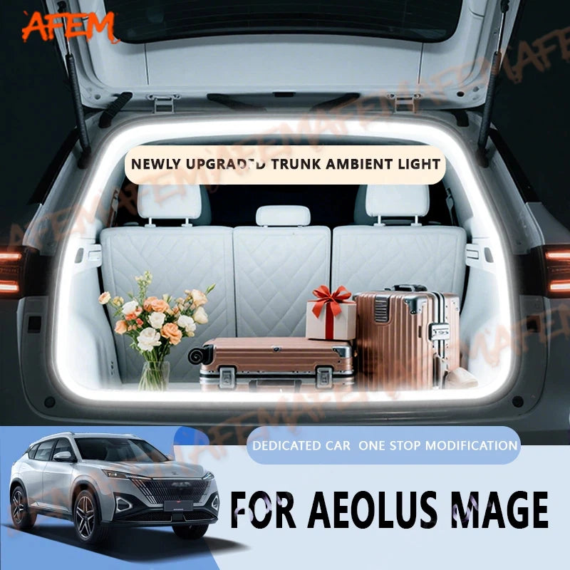 ruban led flexible or moderne adhésif éclairage ambiancé blanc chaud voiturearrière