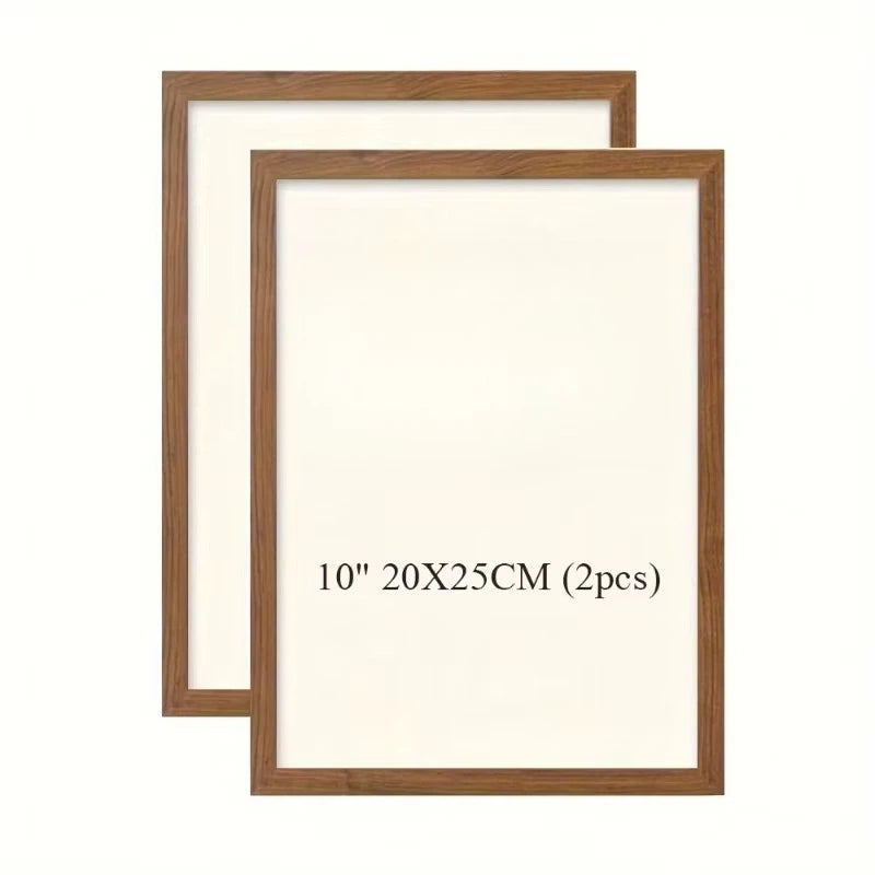 cadres photo bois modernes 30x21 40x30 20x15 transversal decoration murale