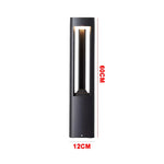 lampe led moderne industrielle noire ip65 eyelets extérieure aluminium opaque fixations