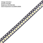 diodes led blanc jaune carrées électronique lumineuses rétroéclairage lcd application tv emc 3030c w3c3
