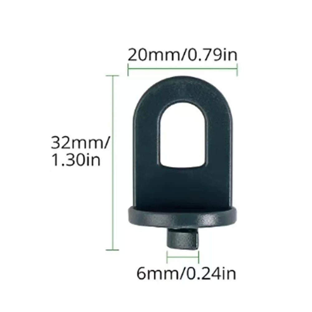 clips suspension plantes vert foncé utilitaires robustes jardin pot fleurs support chaîne pratiques