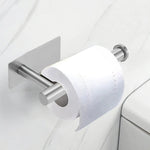 porte rouleau papier toilette noir or argent adhésif moderne salle bain inoxydable matériau