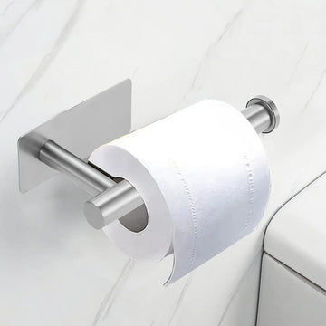 porte rouleau papier toilette noir or argent adhésif moderne salle bain inoxydable matériau