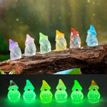 ornements gnomes miniatures bleu blanc orange vert violets classiques mignons attrayants 2cm 1.1cm jardinextérieur