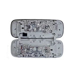plafonnier intérieur moderne gris noir vw golf boutons commande deux têtes lampes intégrées 2400