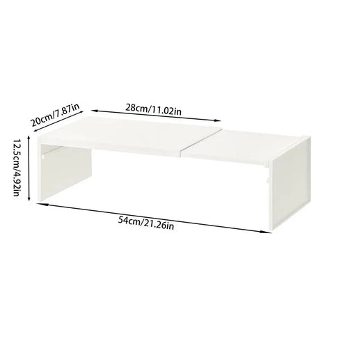 étagère modulable bambou blanc rangement cuisine vaisselle pots boîte hermétique clips moderne minimaliste