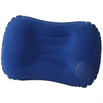 coussin gonflable voyage noir gris bleu rose moderne compact pvc Pompe air