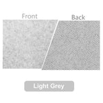 tapis souris feutre laine gris foncé motifs bord anti dérapant moderne écriture 26x21cm