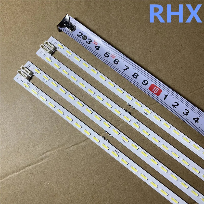 ruban led blanc 54 led 52cm moderne clips fixation 6v