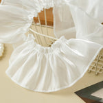 rubans plissés blanc bleu clair violet vert clair rouge noir 7cm largeur polyester classique
