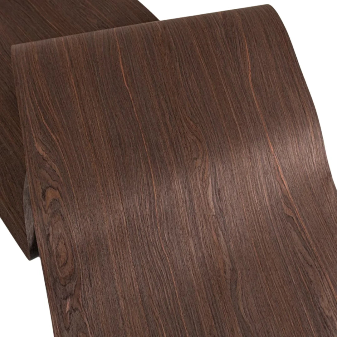 rouleau revêtement décoratif imitation bois moderne marron foncé veinures apparentes dimension 2.5x0.58mètre